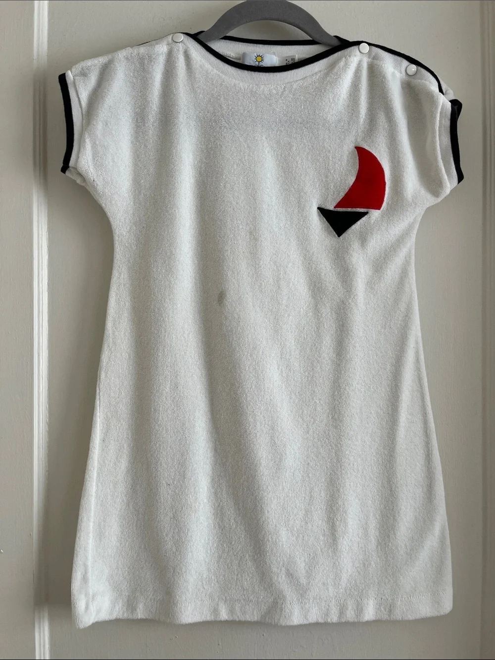 Vintage Girls Terrycloth Cover-Up Swim Dress Florence Eiseman Sz 10 Made in USA